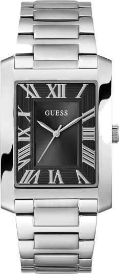 Guess Dress herreklokke med stållenke