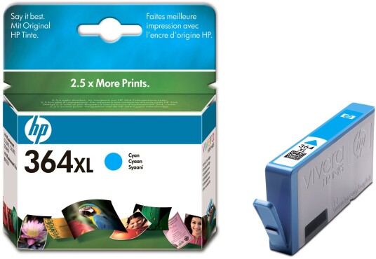HP blekkpatron 364 XL Cyan