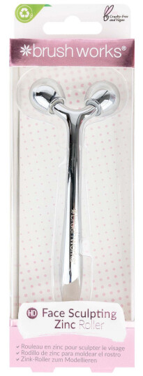 brushworks Face Sculpting Zinc Roller 1 stk Ansiktsrull