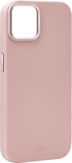 Puro Icon Mag Pro Mobildeksel til iPhone 15 Plus i Rosa Silikon