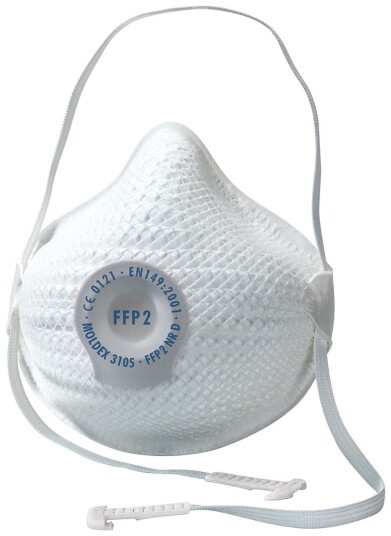 Moldex Støvmaske Air FFP2 Med Ventil 2-Pk Moldex Støvmaske Air FFP2 Med Ventil 2-Pk