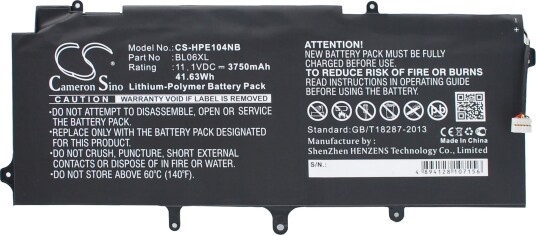 Batteri til HP EliteBook 1040 CS-HPE104NB Batteri til HP EliteBook 1040 CS-HPE104NB