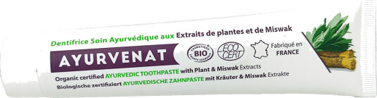 Økologisk Ayurveda Tannkrem Ayurvenat Miswak