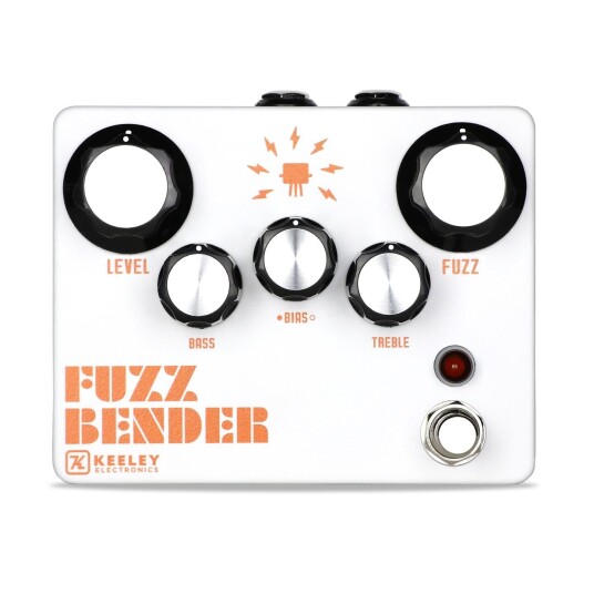 Keeley Fuzz Bender Ginormous Fuzz Pedal W/active Eq & Gate Keeley Fuzz Bender Ginormous Fuzz Pedal W/active Eq & Gate