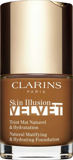 Clarins Skin Illusion Velvet Foundation 30 ml Fuktighetsgivende 118,5N Chocolate