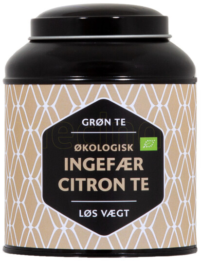Grønn Te Ingefær Sitron Ø - 100 g Grønn Te Ingefær Sitron Ø - 100 g