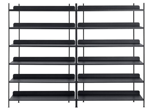 Muuto Compile configuration 8 hyllesystem Black Muuto Compile configuration 8 hyllesystem Black