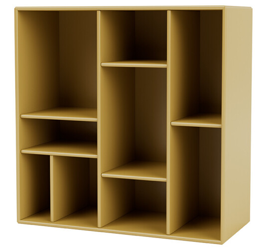 Montana COMPILE dekorativ hylle 69,6x69,6 cm Cumin 157