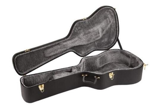 Gretsch G6243 Rancher With Bigsby Case Svart Gretsch G6243 Rancher With Bigsby Case Svart