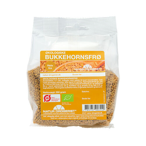 Natur Drogeriet Natur-Drogeriet Bukkehornkløverfrø Ø 250g Natur Drogeriet Natur-Drogeriet Bukkehornkløverfrø Ø 250g