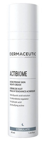 Dermaceutic Activabiome Nattkrem for Akneutsatt Hud 40ml