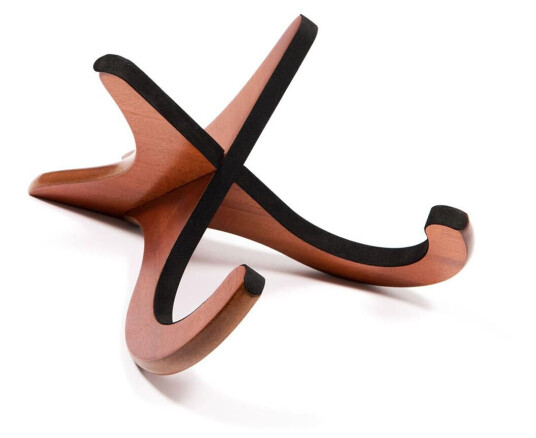 Kala Us-Mhg-Foam Mahogni Stativ Ukulele Stand, Mahogany, Foam Edge