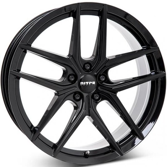 Nitro Throne Ff Gloss Black 10.5x21 5x112 ET40 B66.5