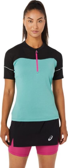 Asics Women's Fujitrail Top Bl? XS Woman