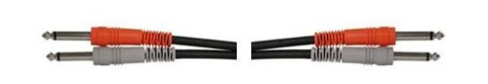 Hosa Cpp203 Dual Cab Jack - Jack 3 M Hosa Cpp203 Dual Cab Jack - Jack 3 M