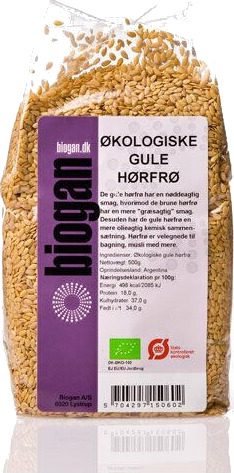 Biogan Gule Linfrø Ø 500g