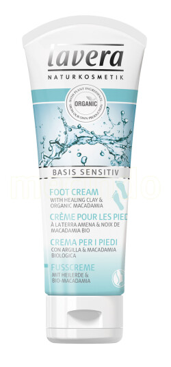 Lavera Basis Fotkrem m. macadamia & leir e  75ml
