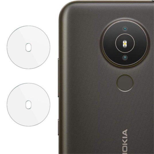 IMAK Nokia 1.4 IMAK 2 stk. Beskyttelsesglass for kameralinsen - Gjennomsiktig