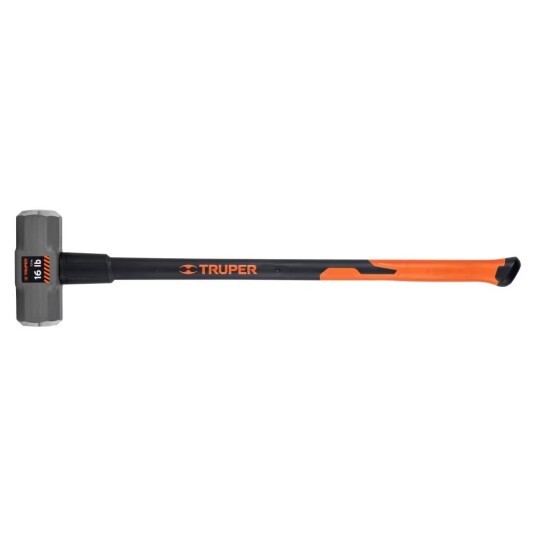 Hammer Med Glassfiberskaft. 91 Cm Lang, 7,3 Kg. Freste Ender. Kraftig Verktøy Truper® Hammer Med Glassfiberskaft. 91 Cm Lang, 7,3 Kg. Freste Ender. Kraftig Verktøy Truper®