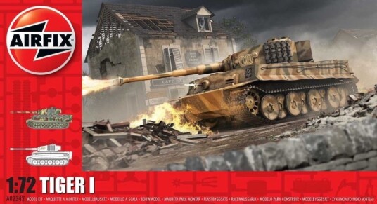 Airfix 1/72 Tiger I Militærmodell med 96 Deler