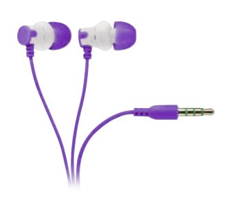 Vivanco Hs 100 Pu, Hodesett, In-Ear, Calls/Music, Lilla, Stereofonisk, 1,2 M