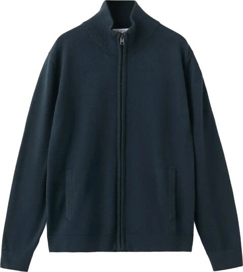 Mango Cardigan Luke Navy 7 8