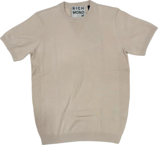 John Richmond Herre Topper Beige 2XL, John Richmond Herre Topper Beige 2XL,