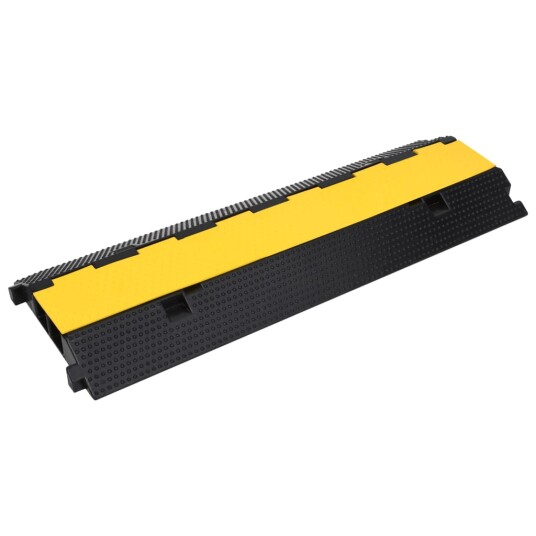 vidaXL Kabelbeskytter 2 kanaler 100 cm gummi vidaXL Kabelbeskytter 2 kanaler 100 cm gummi