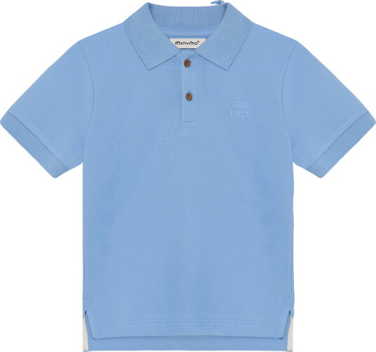 Minymo Polo T Shirt Ss Blue 128