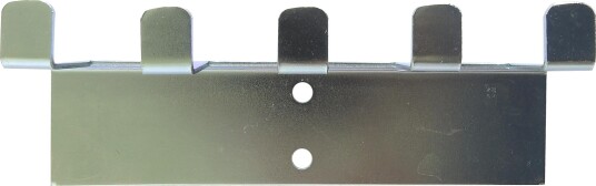 GBP 357049001 Pipeholder for 5 piper, 127 mm, Garasjeinnredning & oppbevaring GBP 357049001 Pipeholder for 5 piper, 127 mm, Garasjeinnredning & oppbevaring