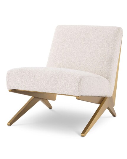 Fico fåtölj bouclé cream