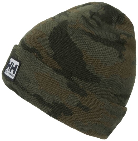 Mørk Grønn Camo Helly Hansen K Urban Cuff Beanie Lue (57/58) Mørk Grønn Camo Helly Hansen K Urban Cuff Beanie Lue (57/58)