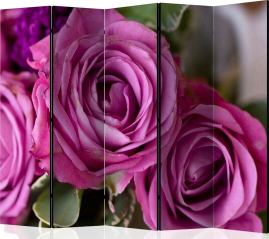 Romdeler - Bunch of lila flowers II 225x172 - Artgeist sp. z o. o.