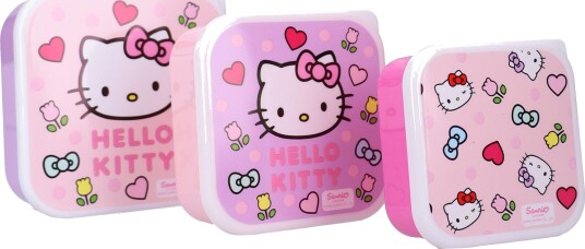 Hello Kitty Lunsjsett, Fresh Bites Rosa Hello Kitty Lunsjsett, Fresh Bites Rosa