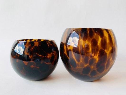 Trend Design Lysglass Brun 14cm Trend Design Lysglass Brun 14cm