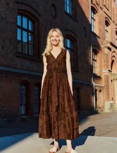 FREE/QUENT Fqvaca Dress Brown M
