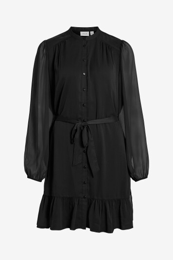 Vila Kjole viFalia L/S Svart