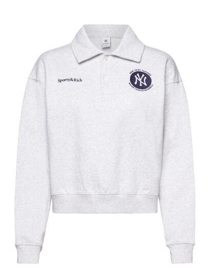 Sporty & Rich Major League Polo Grey XL Sporty & Rich Major League Polo Grey XL