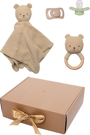 JaBaDaBaDo Baby Gift Teddy Cuddle   Beige   ONE SIZE
