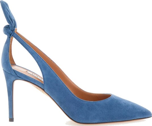 Aquazzura Dame Sko Blå 39 EU,