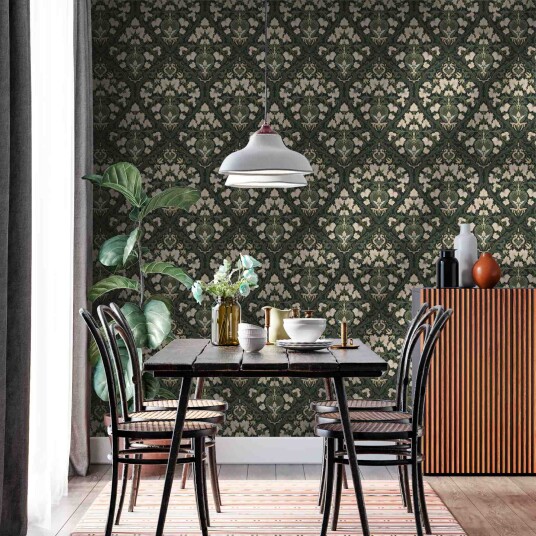 Namly Design Tapet Elegant Blomstermønster WPPRSS2345005681