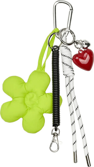 Mads Nørgaard Mn Flower Keychain - Green - ONE SIZE