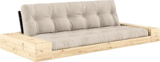 Karup Design Base Sovesofa Med Sideboks Svart Natt/747 Beige