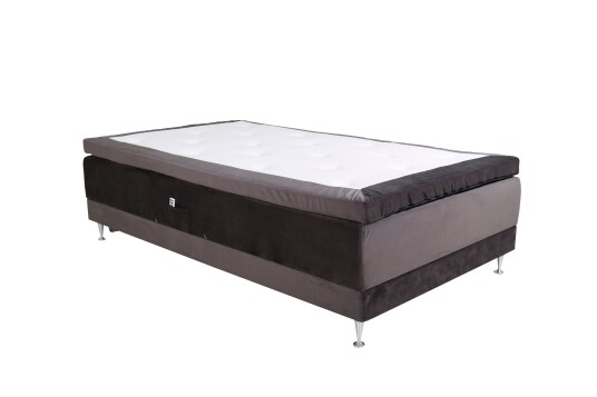 Venture Design Vansbro kontinental seng Mørkegrå fløyel 120 cm Fast Grå Venture Design Vansbro kontinental seng Mørkegrå fløyel 120 cm Fast Grå