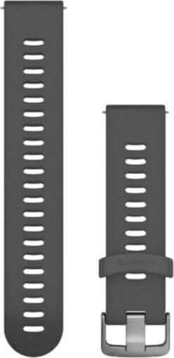 GARMIN QUICK RELEASE REM 20 MM SILIKON, GRÅ