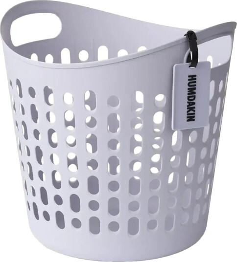 Humdakin Laundry Basket Recyclable Plastic Blue ONE SIZE Humdakin Laundry Basket Recyclable Plastic Blue ONE SIZE