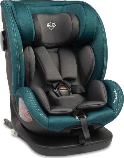 Caretero Securo I-Size Bilsete Isofix 5-Punktssele 40-150cm Grønn Caretero Securo I-Size Bilsete Isofix 5-Punktssele 40-150cm Grønn