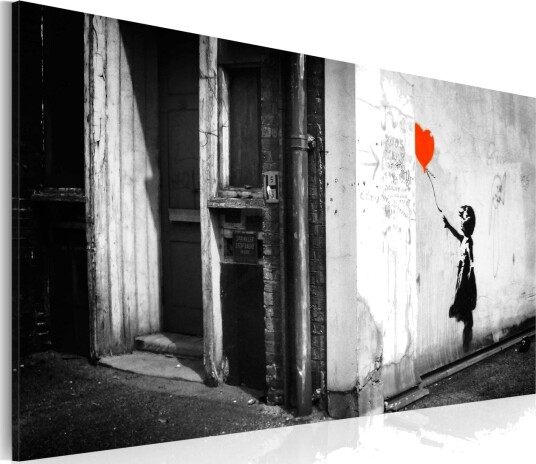 Bilde Girl With Balloon Banksy 60x40 Artgeist sp. z o. o.