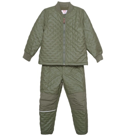 CeLaVi Termoklær m. Fleece Coated Army CeLaVi 7 år 122 Termoklær Grønn