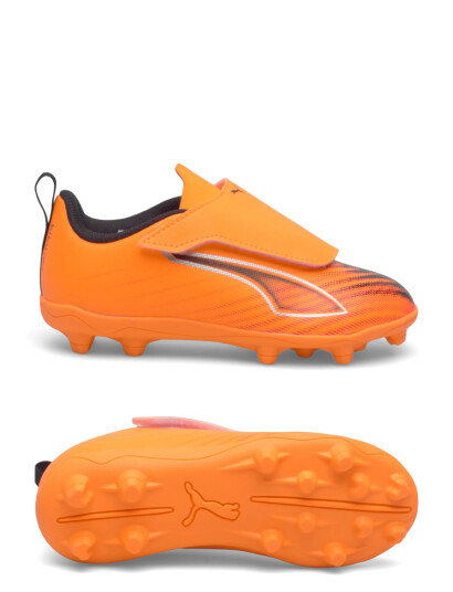 PUMA Ultra 6 Play V Fg/Ag Rb Jr - Orange - 34